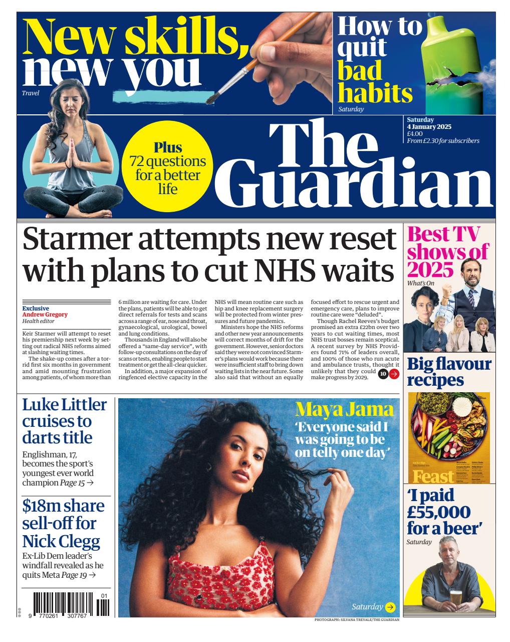 The Guardian Newspaper Preview Pages