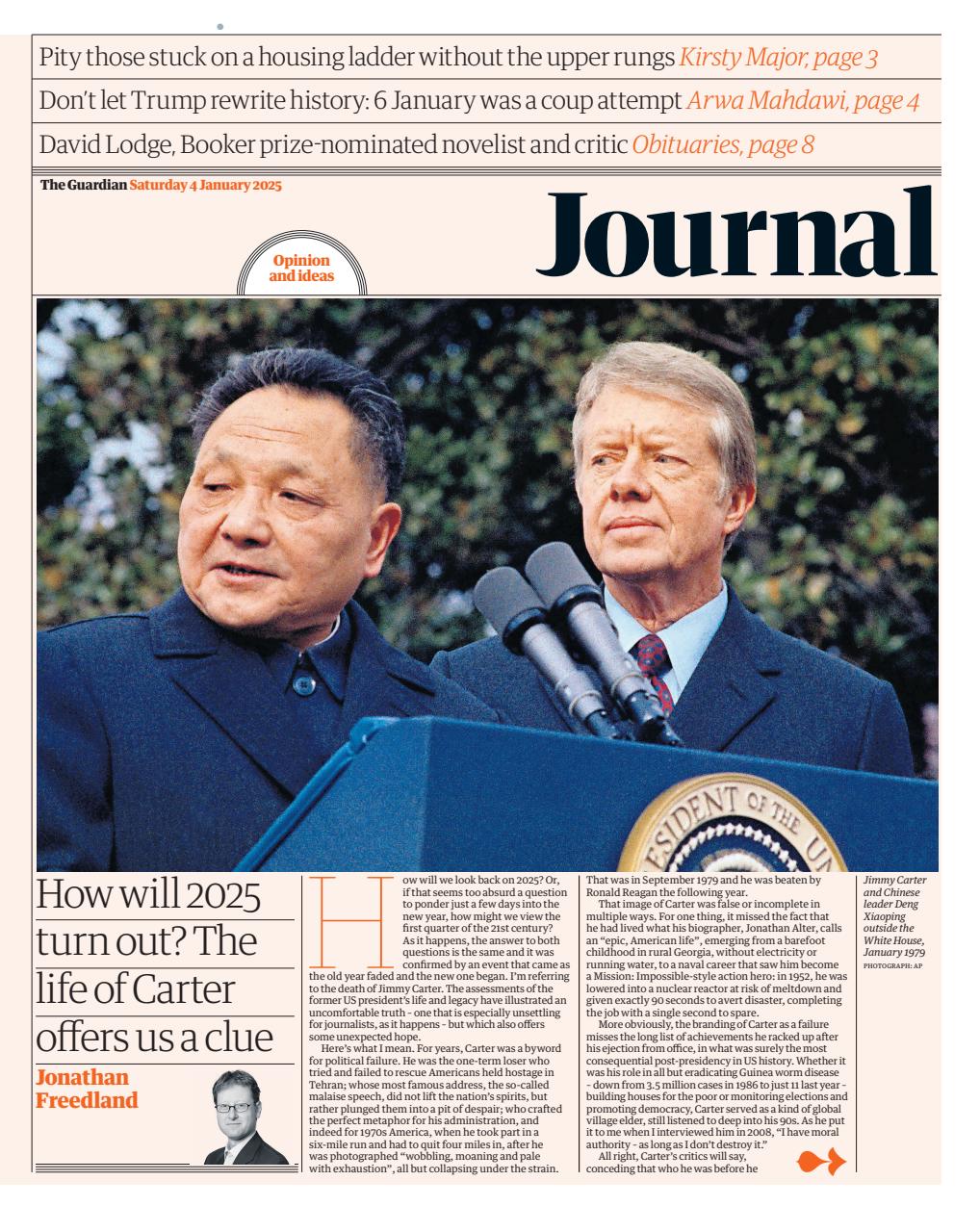 The Guardian Newspaper Preview Pages