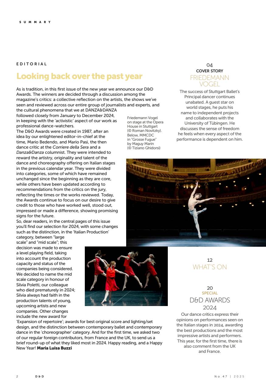 DANZA&DANZA International Preview Pages
