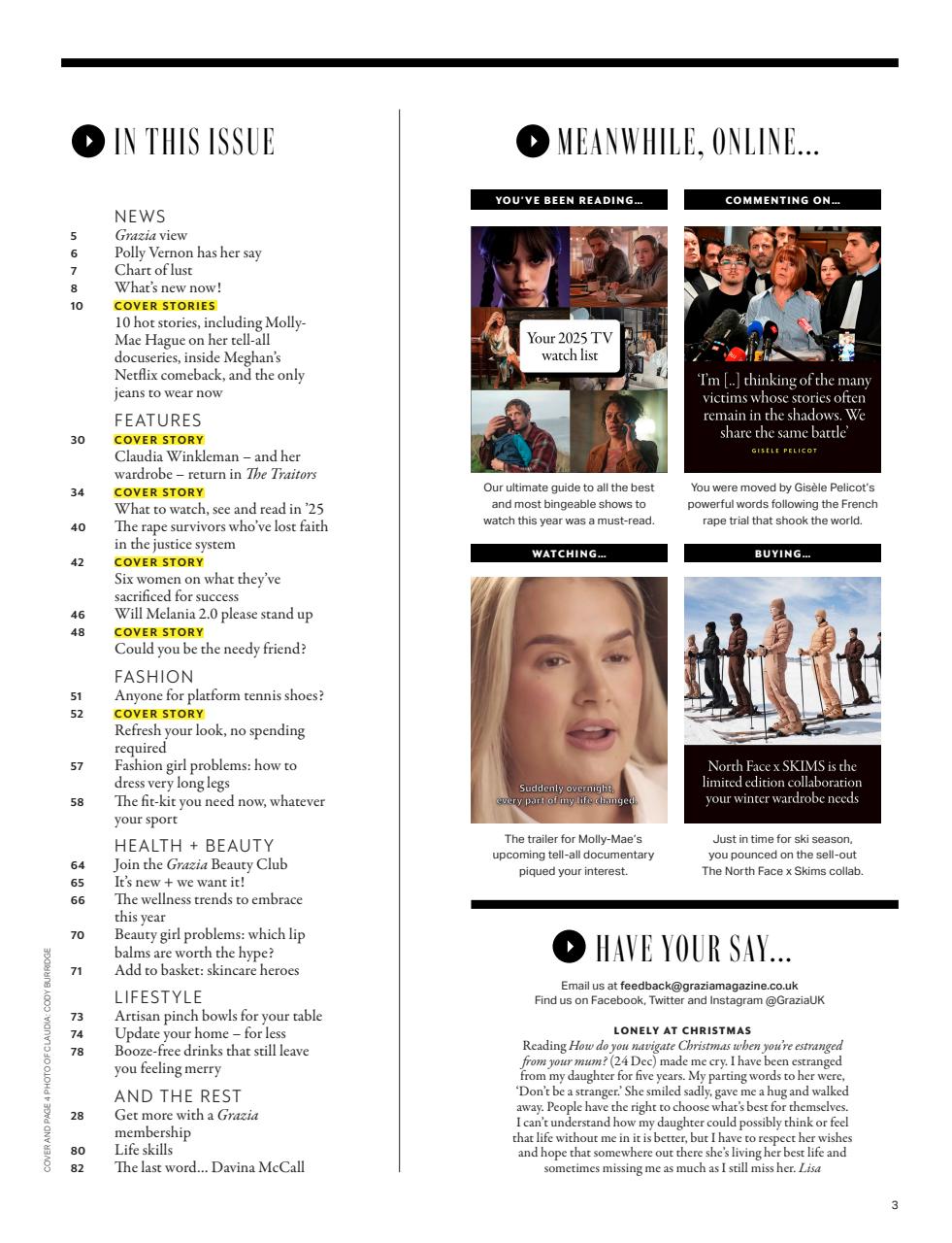 Grazia Preview Pages