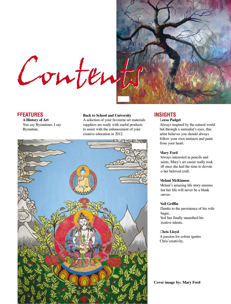 Artist's Palette Preview Pages