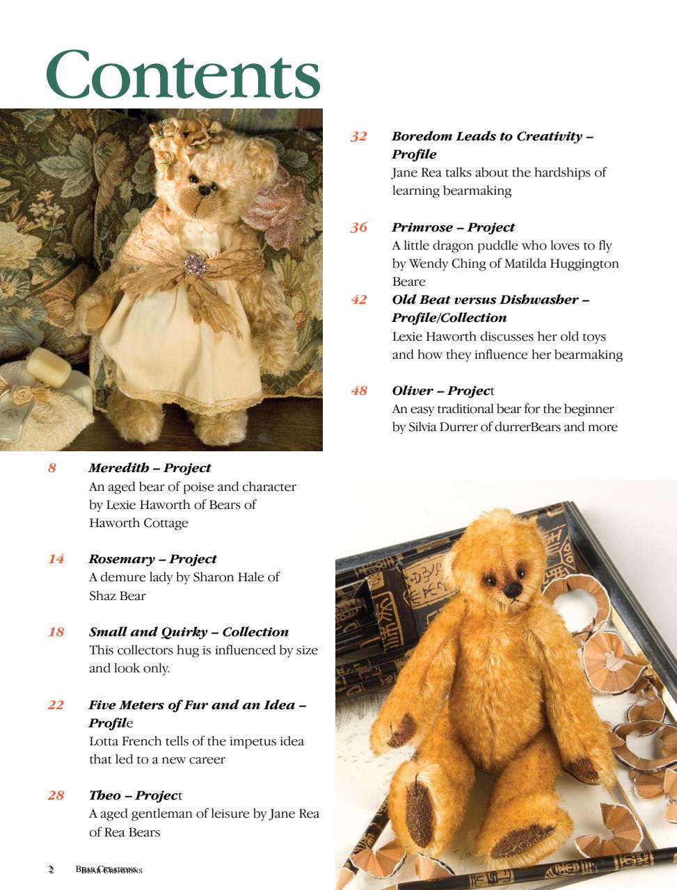 Bear Creations Preview Pages