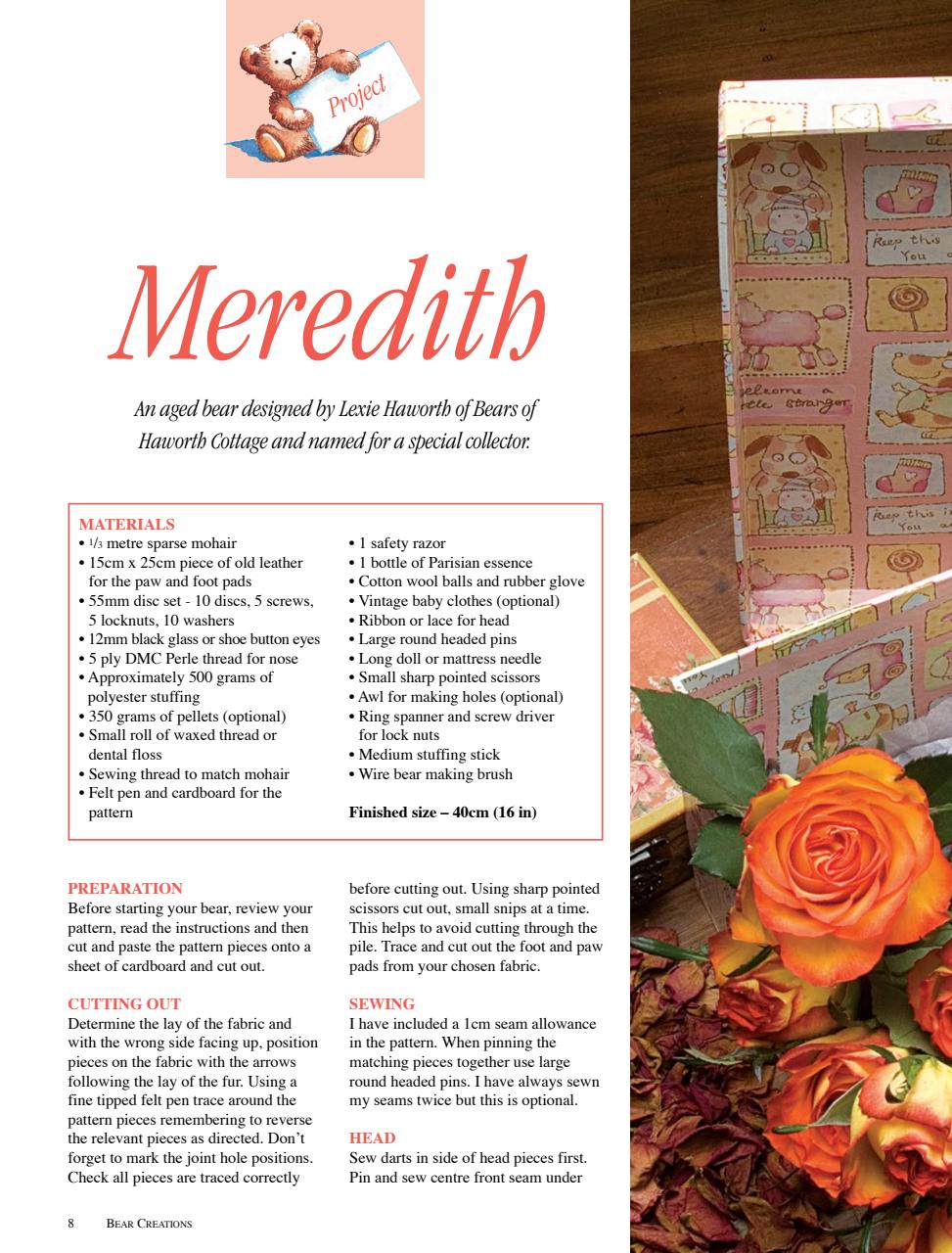 Bear Creations Preview Pages