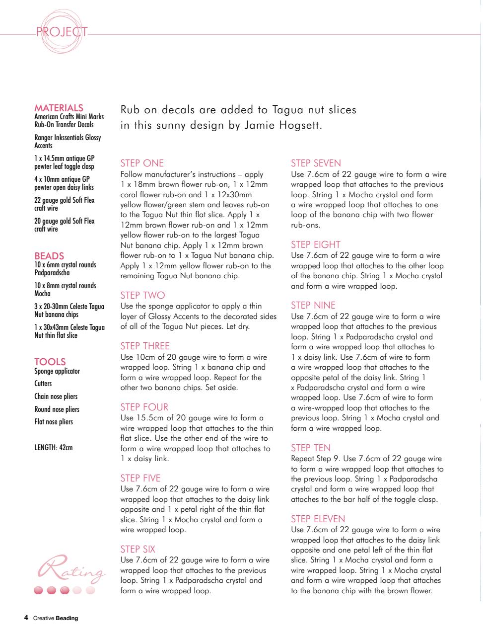 Creative Beading Preview Pages