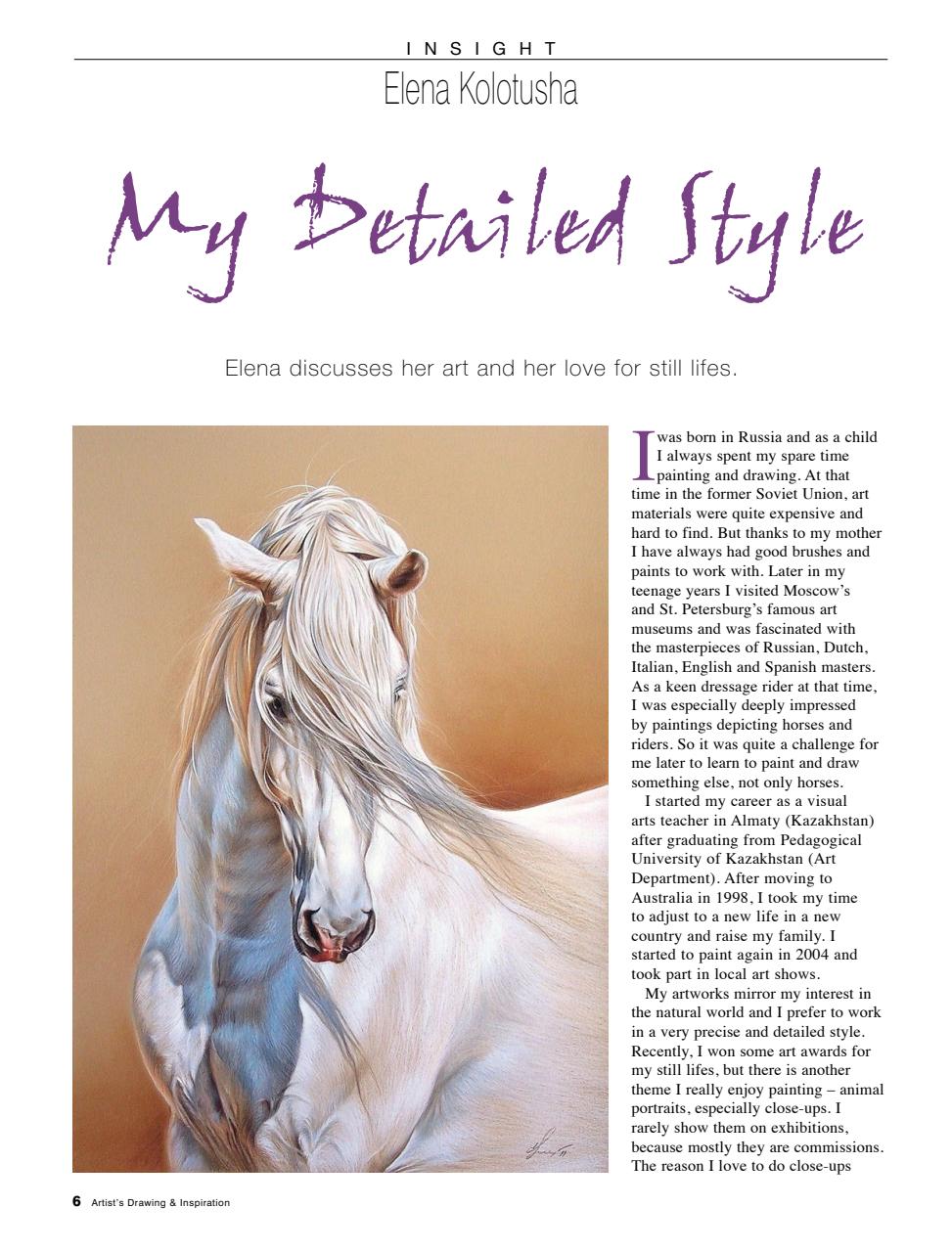 Australian Drawing and Inspiration Preview Pages