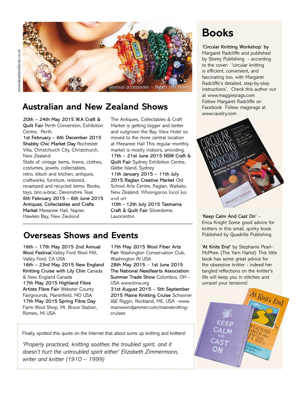 Australian Knitting Preview Pages