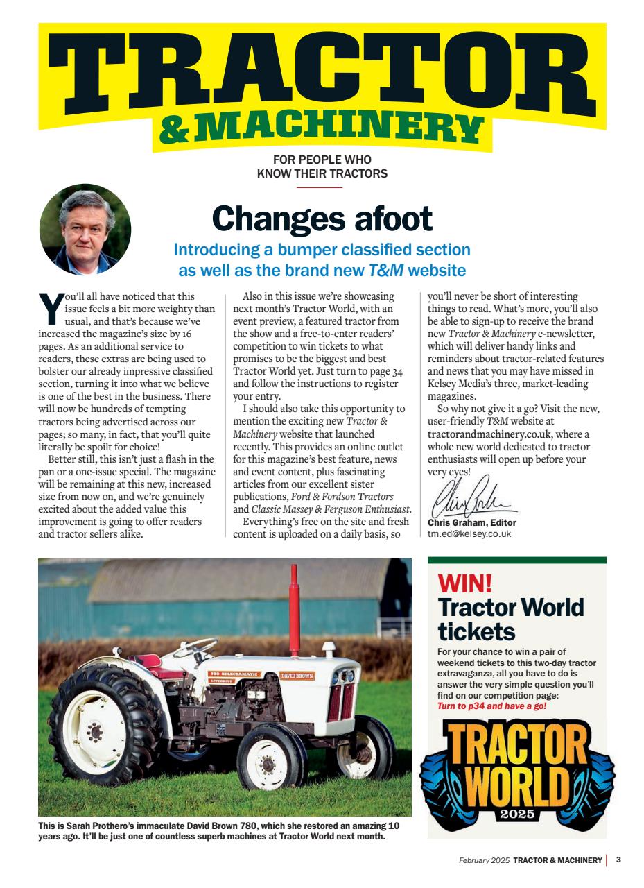 Tractor & Machinery Preview Pages