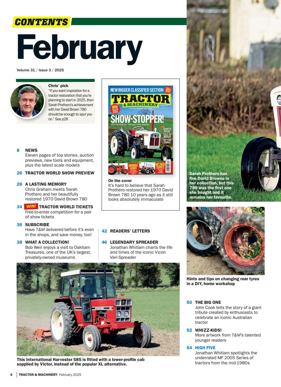 Tractor & Machinery Preview Pages