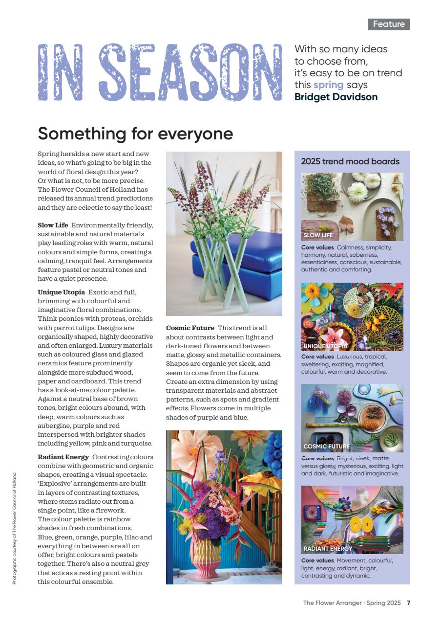 The Flower Arranger Preview Pages