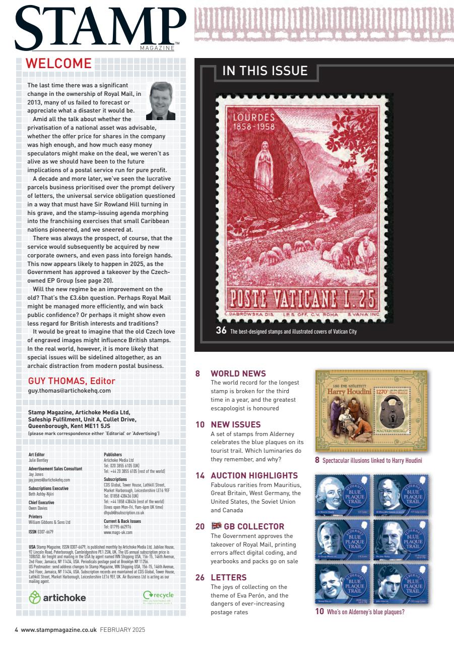 Stamp Magazine Preview Pages