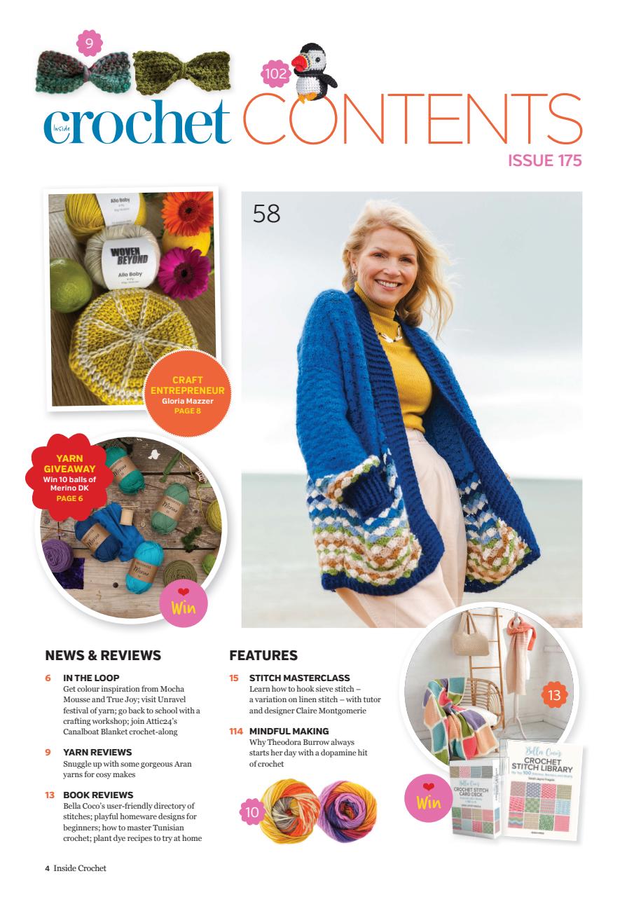 Inside Crochet Preview Pages