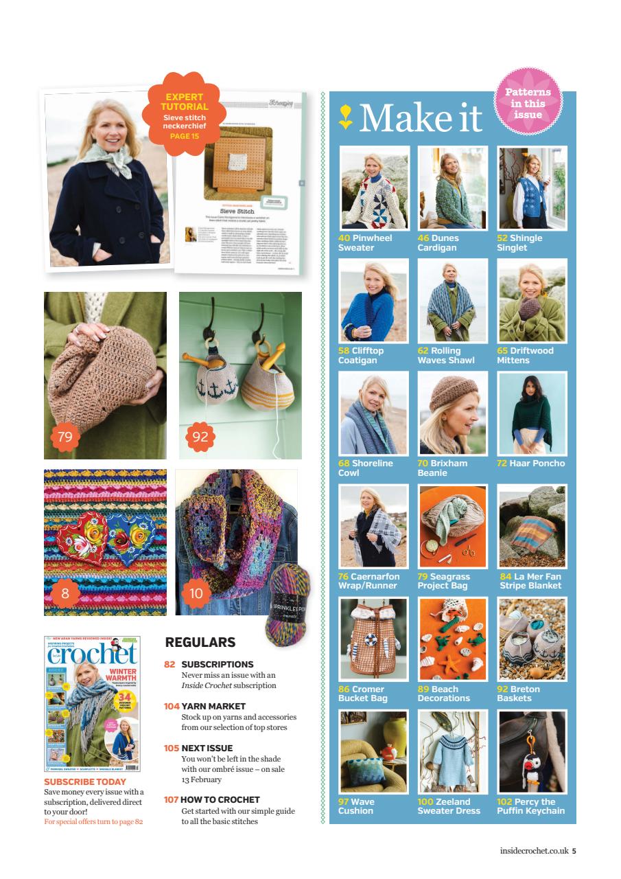 Inside Crochet Preview Pages