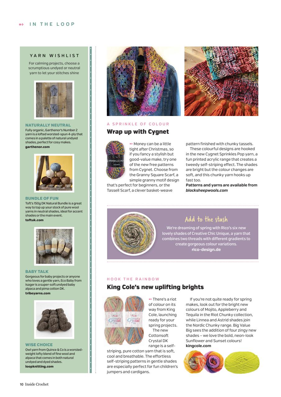 Inside Crochet Preview Pages