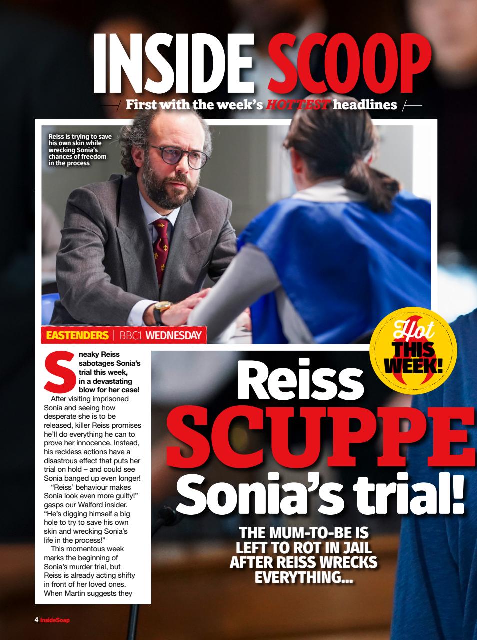Inside Soap Preview Pages