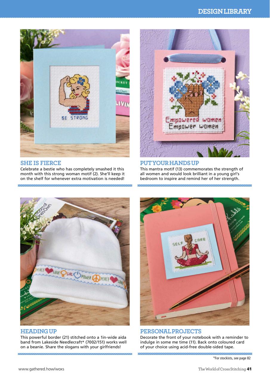 The World of Cross Stitching Preview Pages