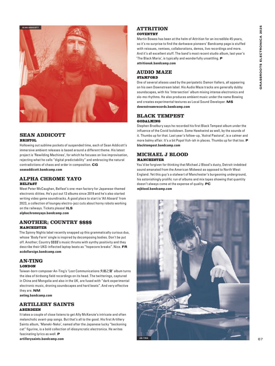 Electronic Sound Preview Pages