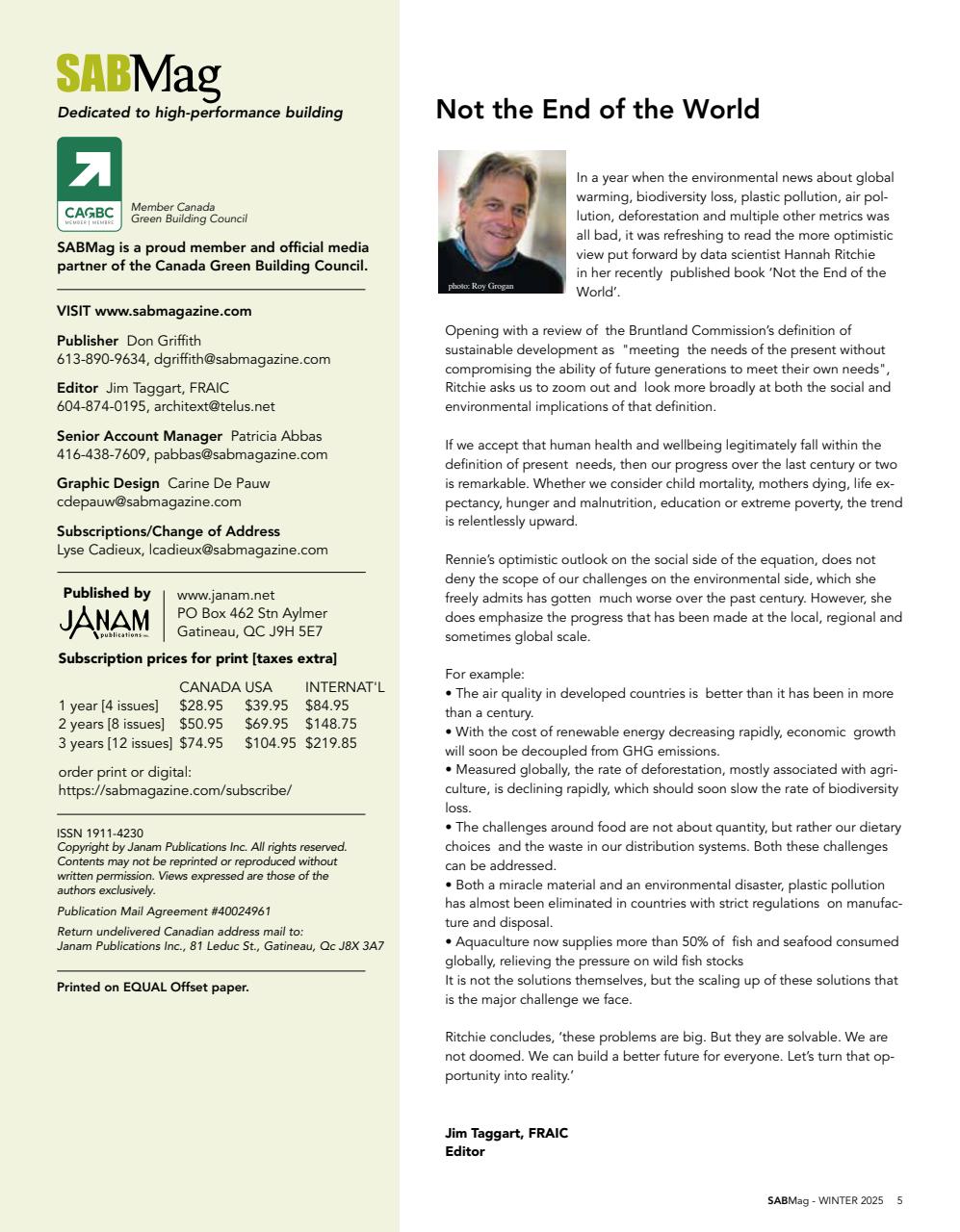 SABMag Preview Pages