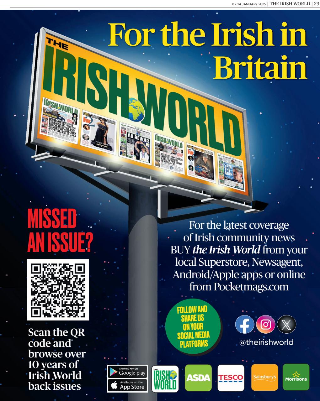 Irish World Preview Pages