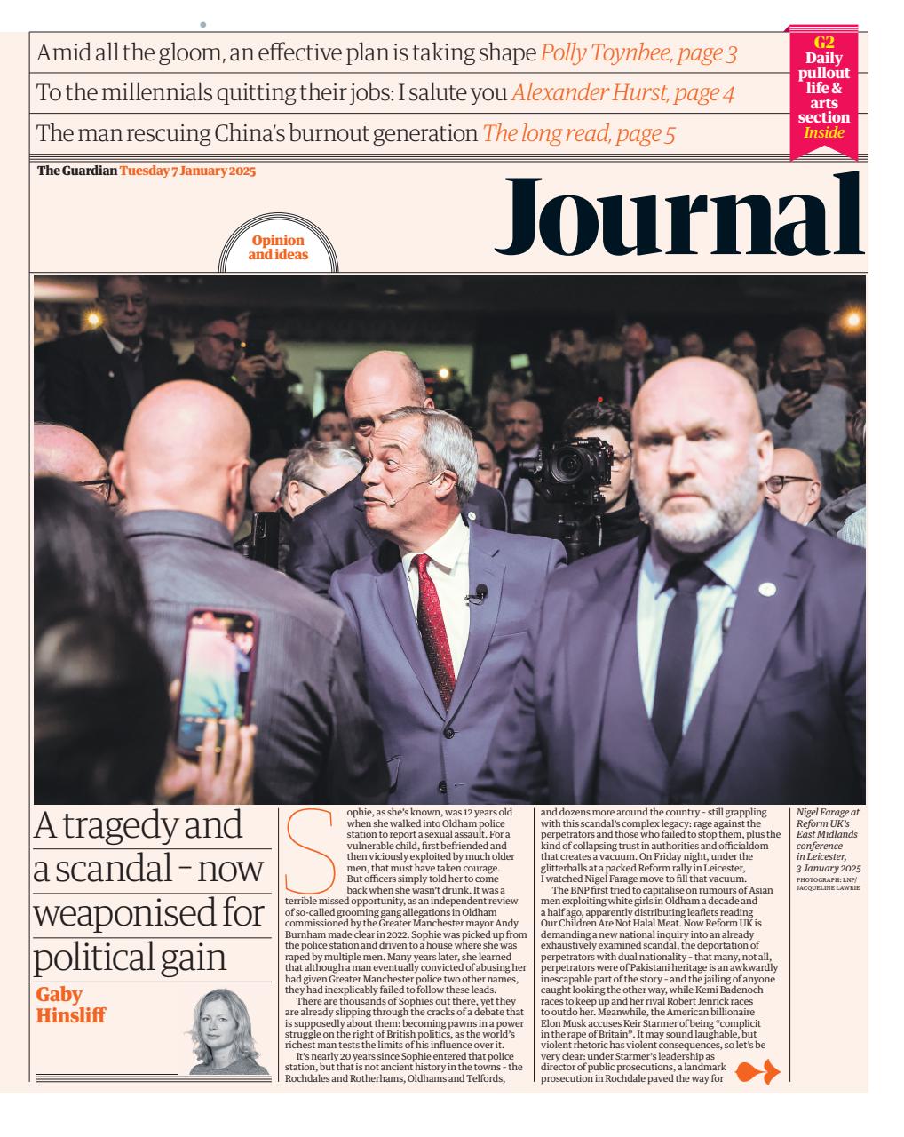 The Guardian Newspaper Preview Pages