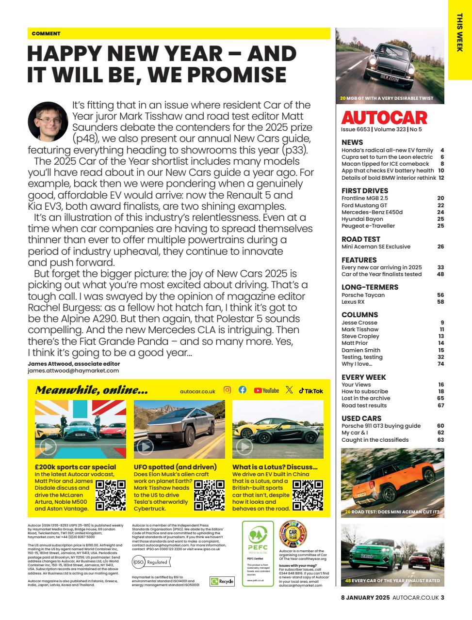 Autocar Preview Pages