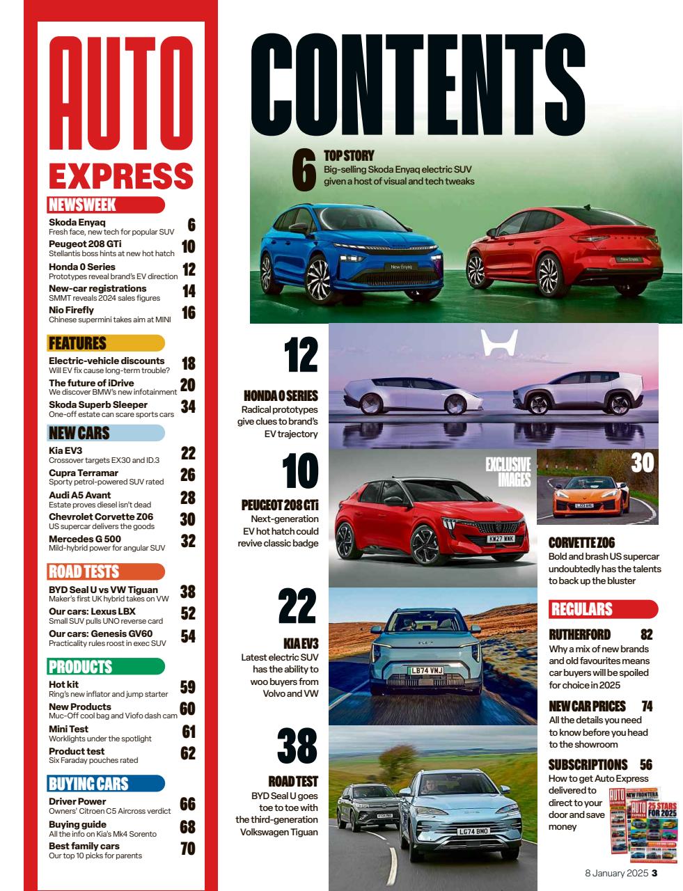 Auto Express Preview Pages