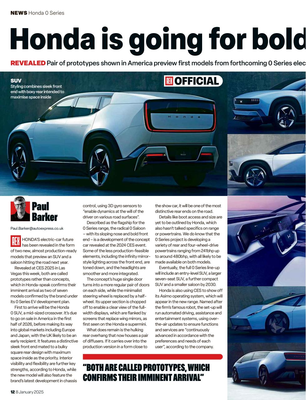 Auto Express Preview Pages