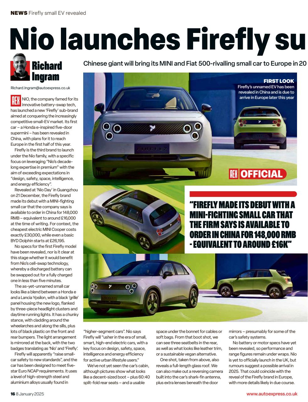 Auto Express Preview Pages