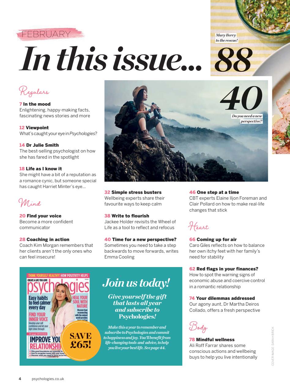 Psychologies Preview Pages