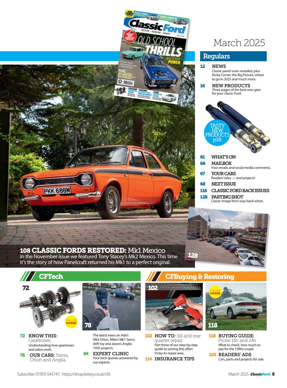 Classic Ford Preview Pages