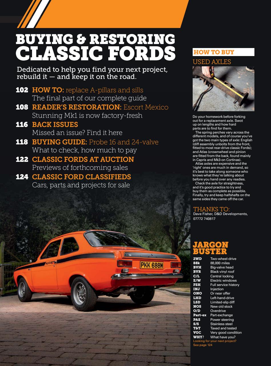 Classic Ford Preview Pages