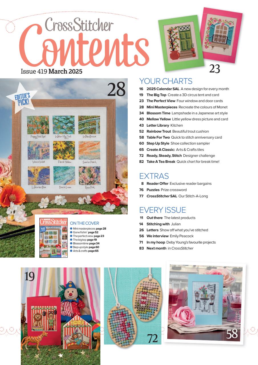 CrossStitcher Preview Pages