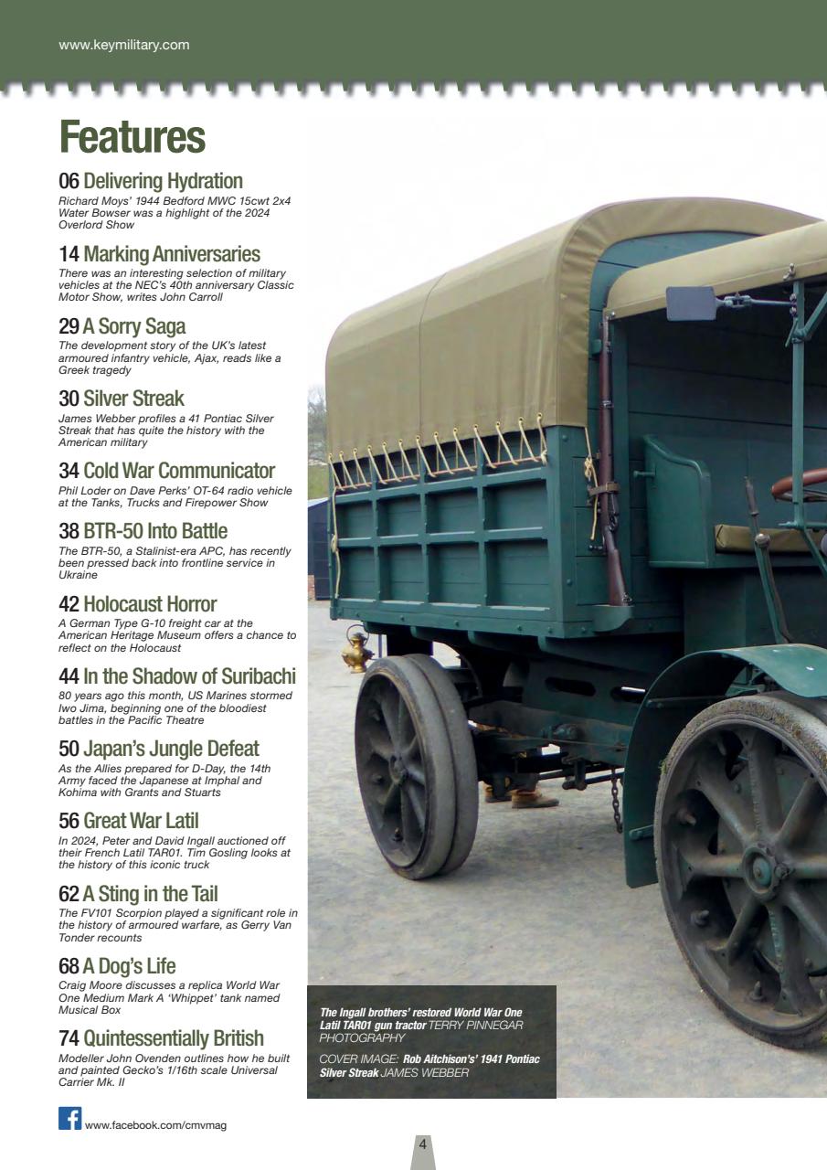 Classic Military Vehicle Preview Pages