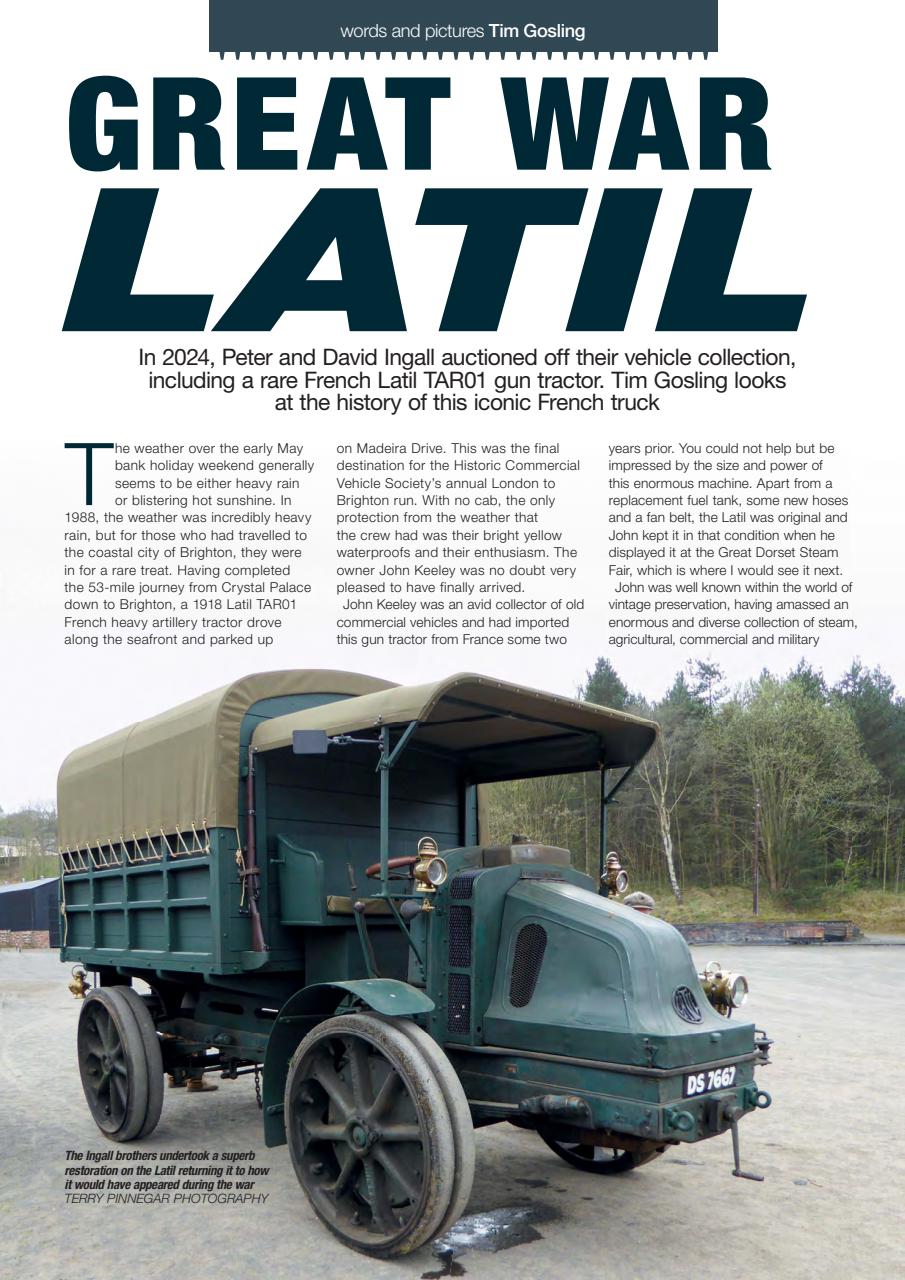 Classic Military Vehicle Preview Pages