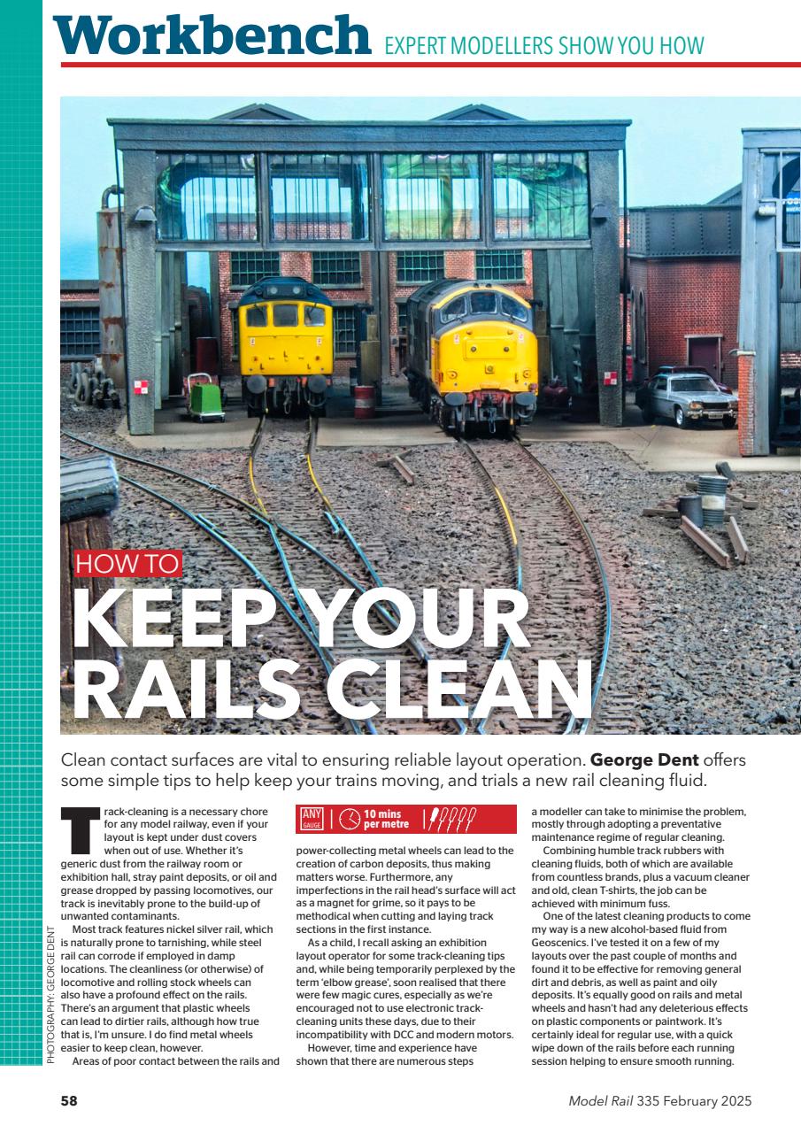 Model Rail Preview Pages