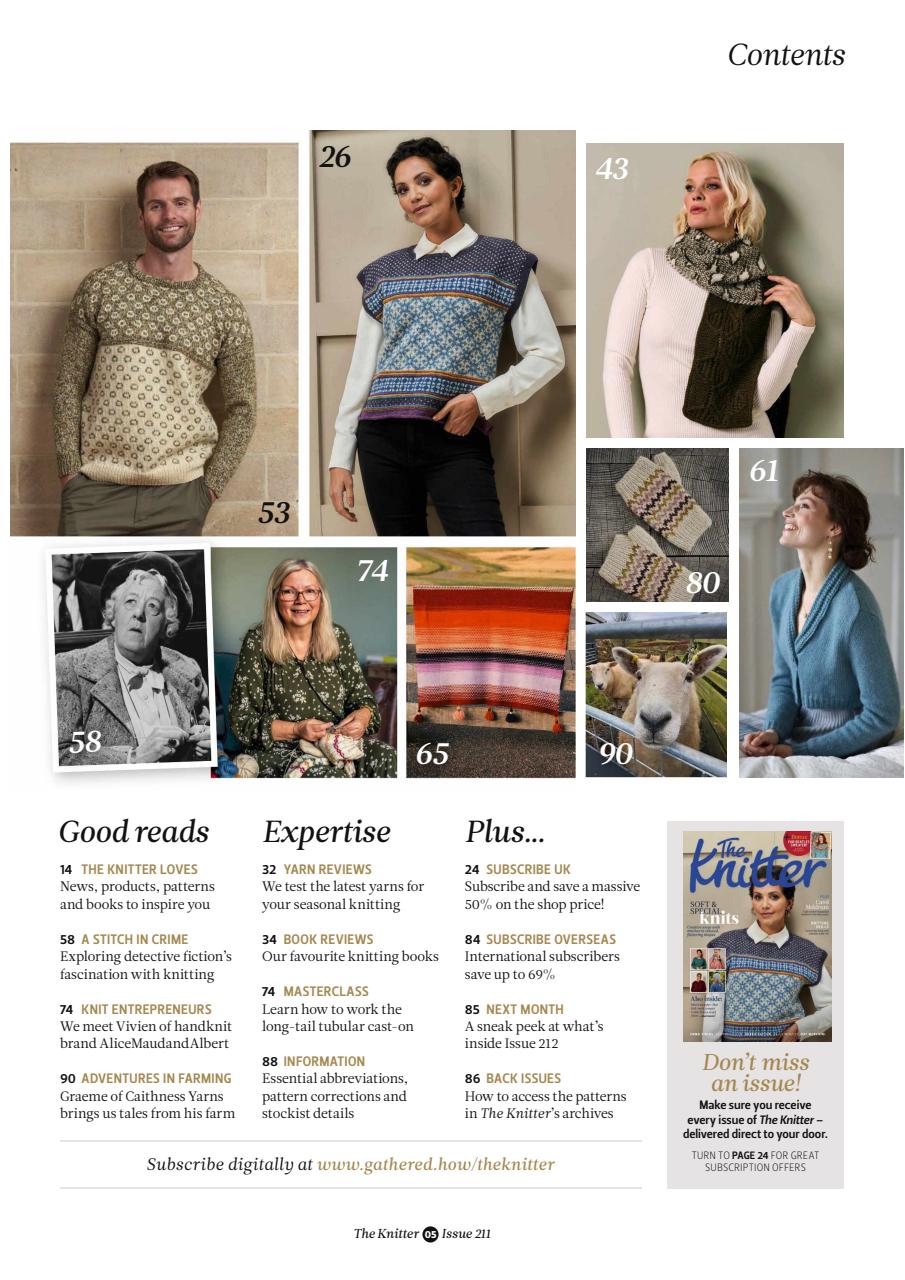 The Knitter Preview Pages