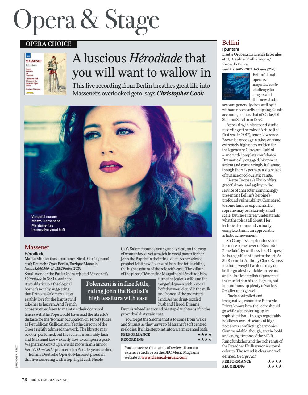 BBC Music Magazine Preview Pages