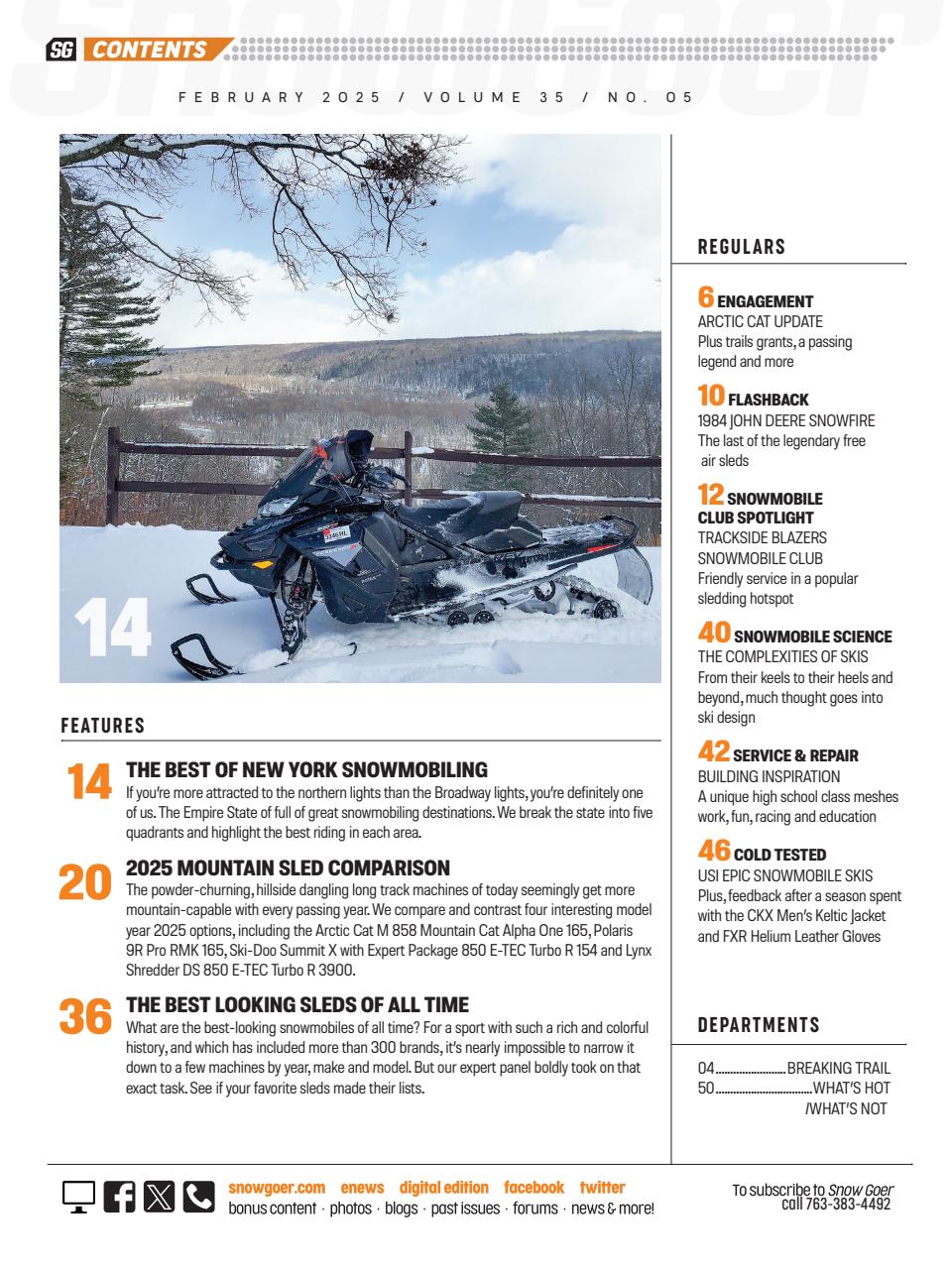 SnowGoer Preview Pages