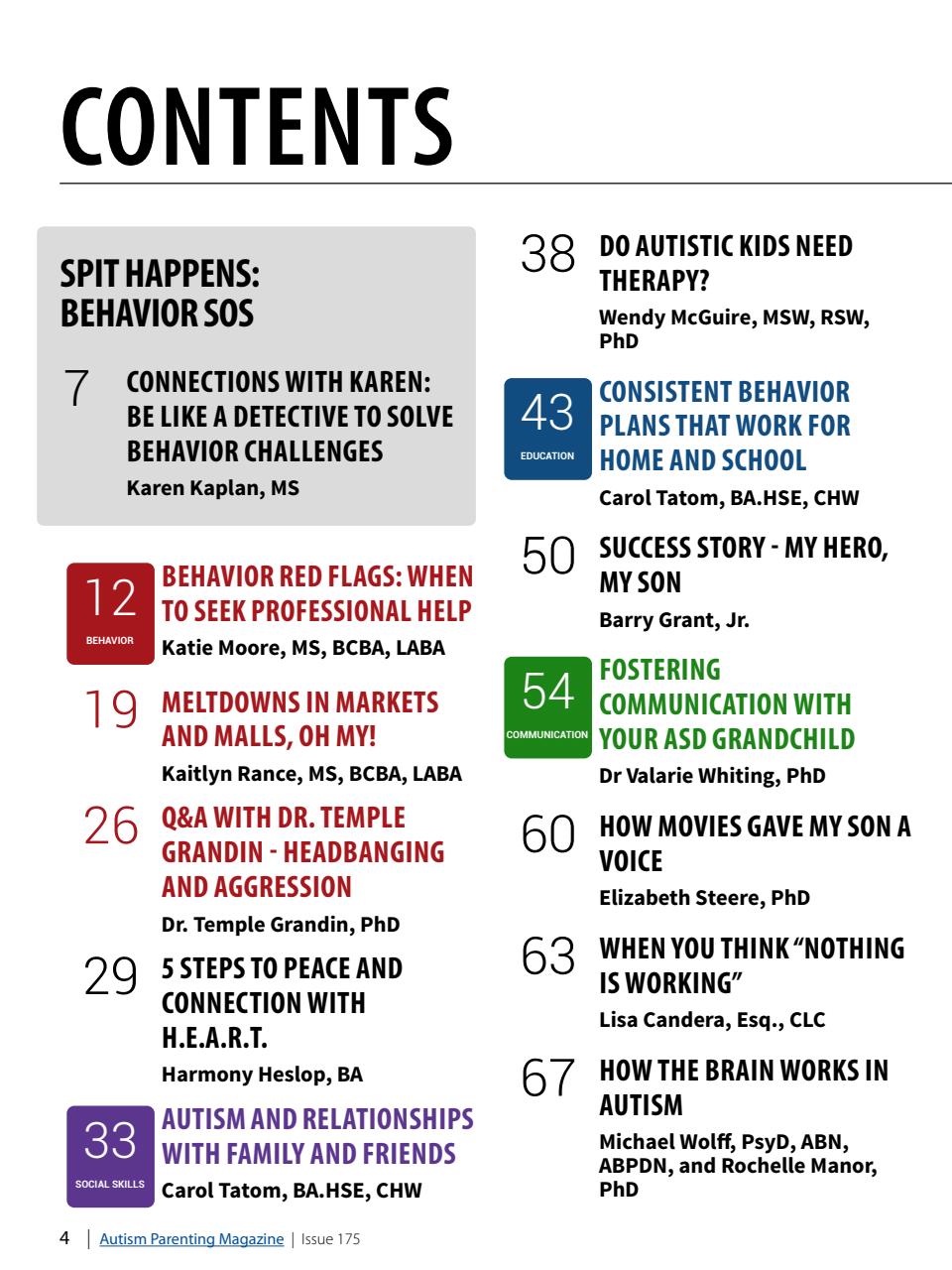 Autism Parenting Preview Pages