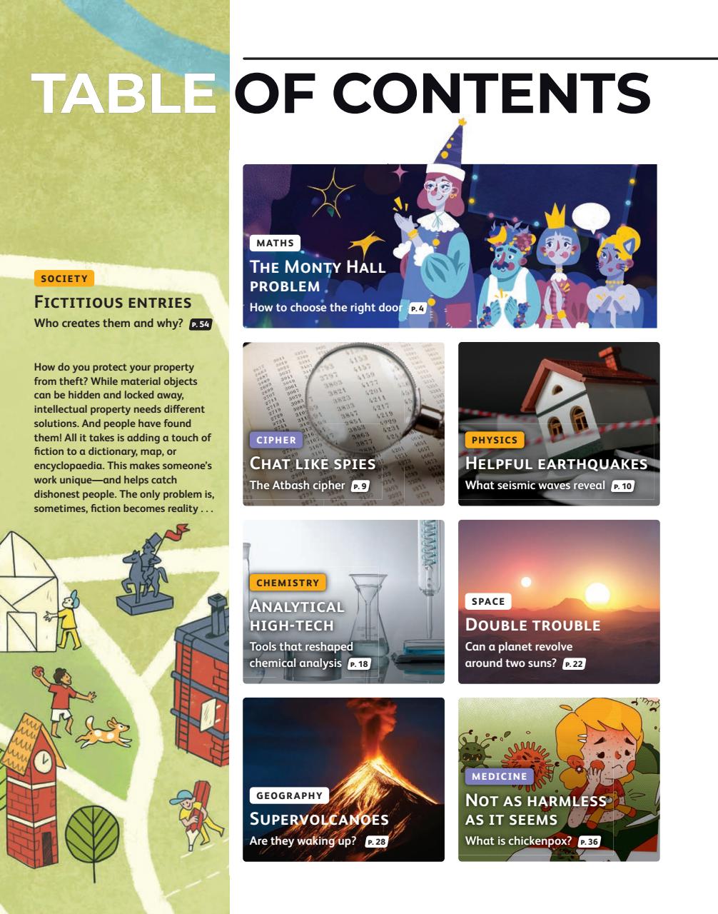 OYLA Magazine Preview Pages