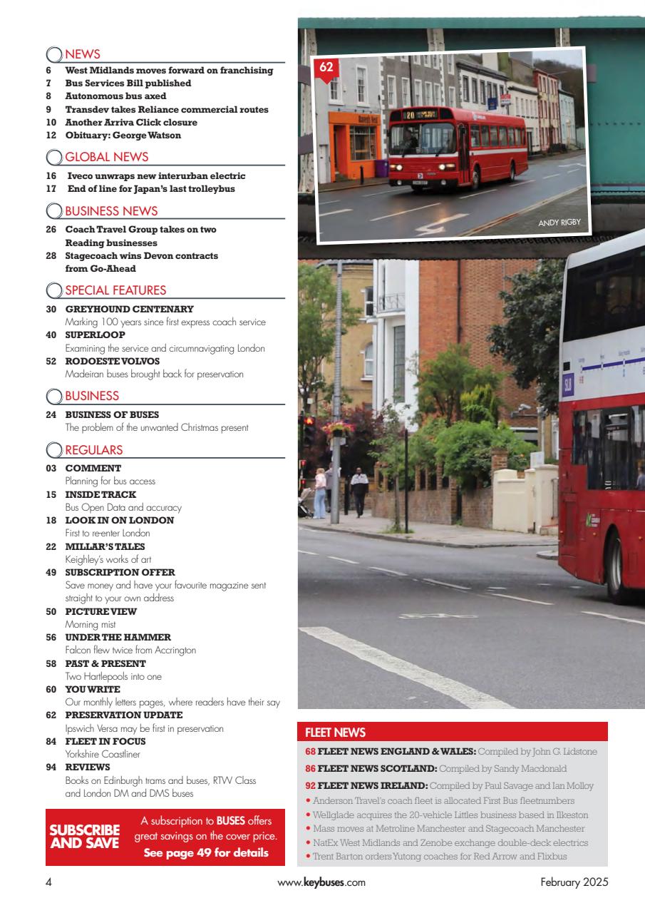 Buses Magazine Preview Pages