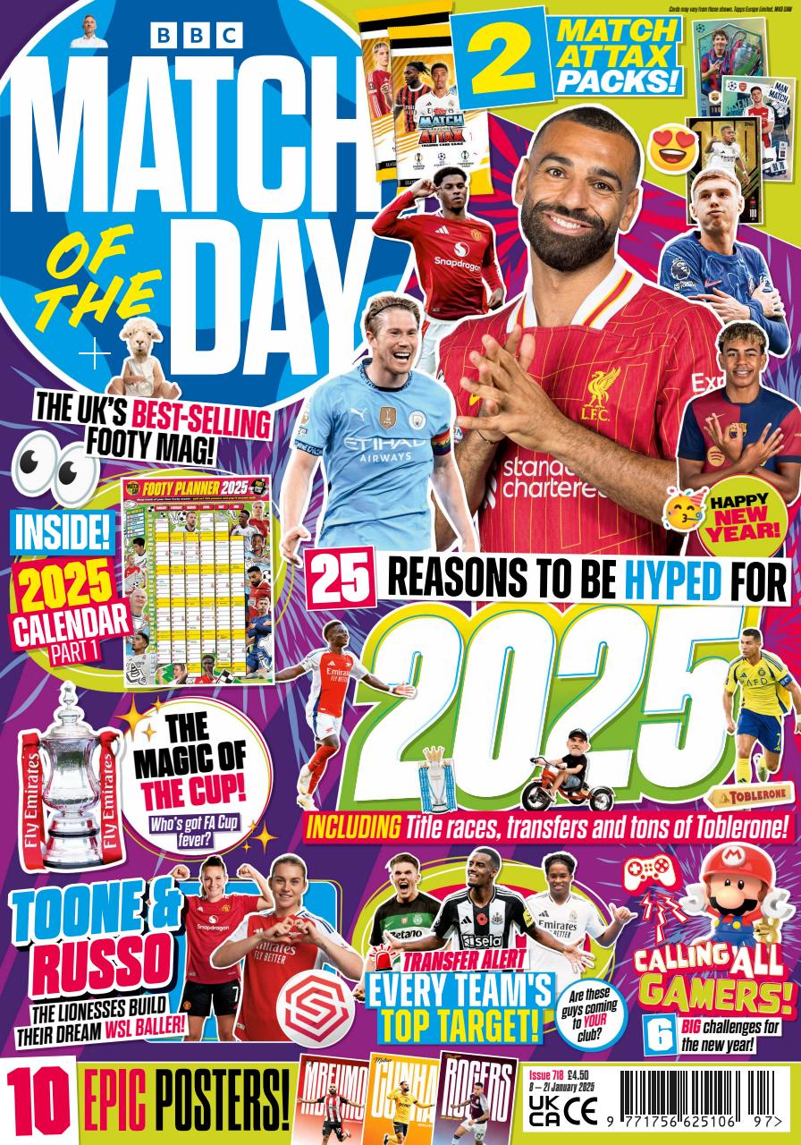 Match of the Day Preview Pages