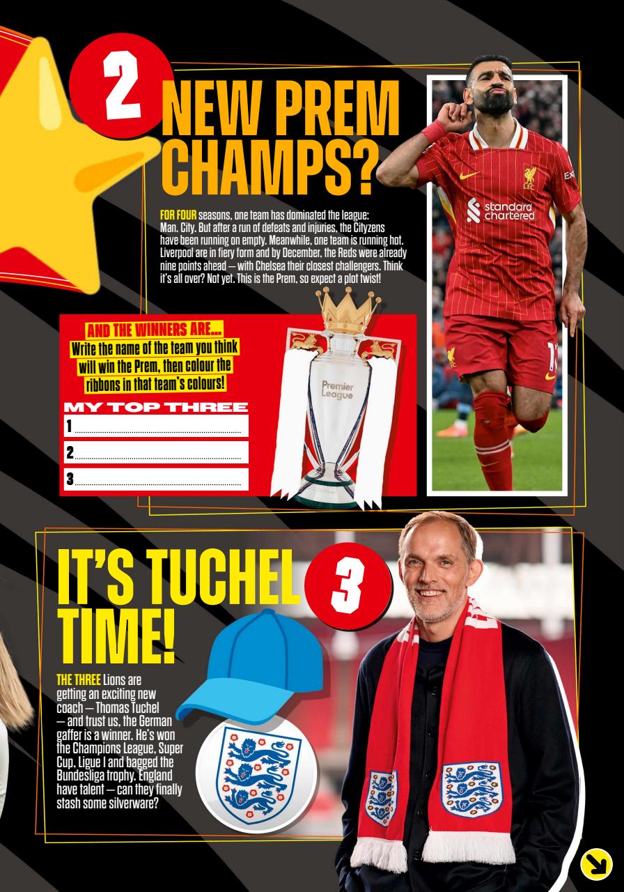 Match of the Day Preview Pages