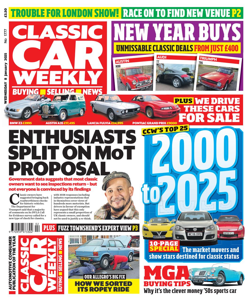 Classic Car Weekly Preview Pages