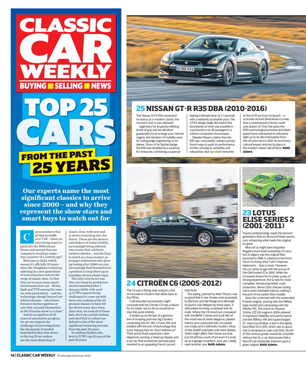 Classic Car Weekly Preview Pages