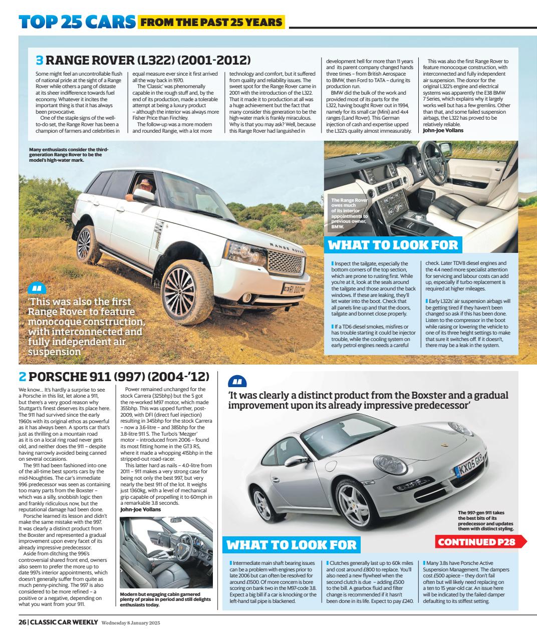 Classic Car Weekly Preview Pages
