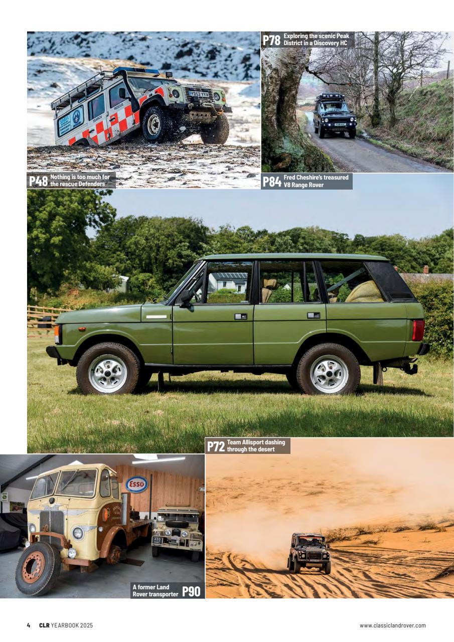 Classic Land Rover Magazine Preview Pages
