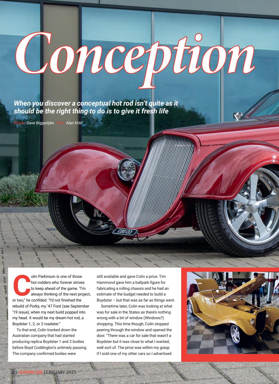 Custom Car Preview Pages