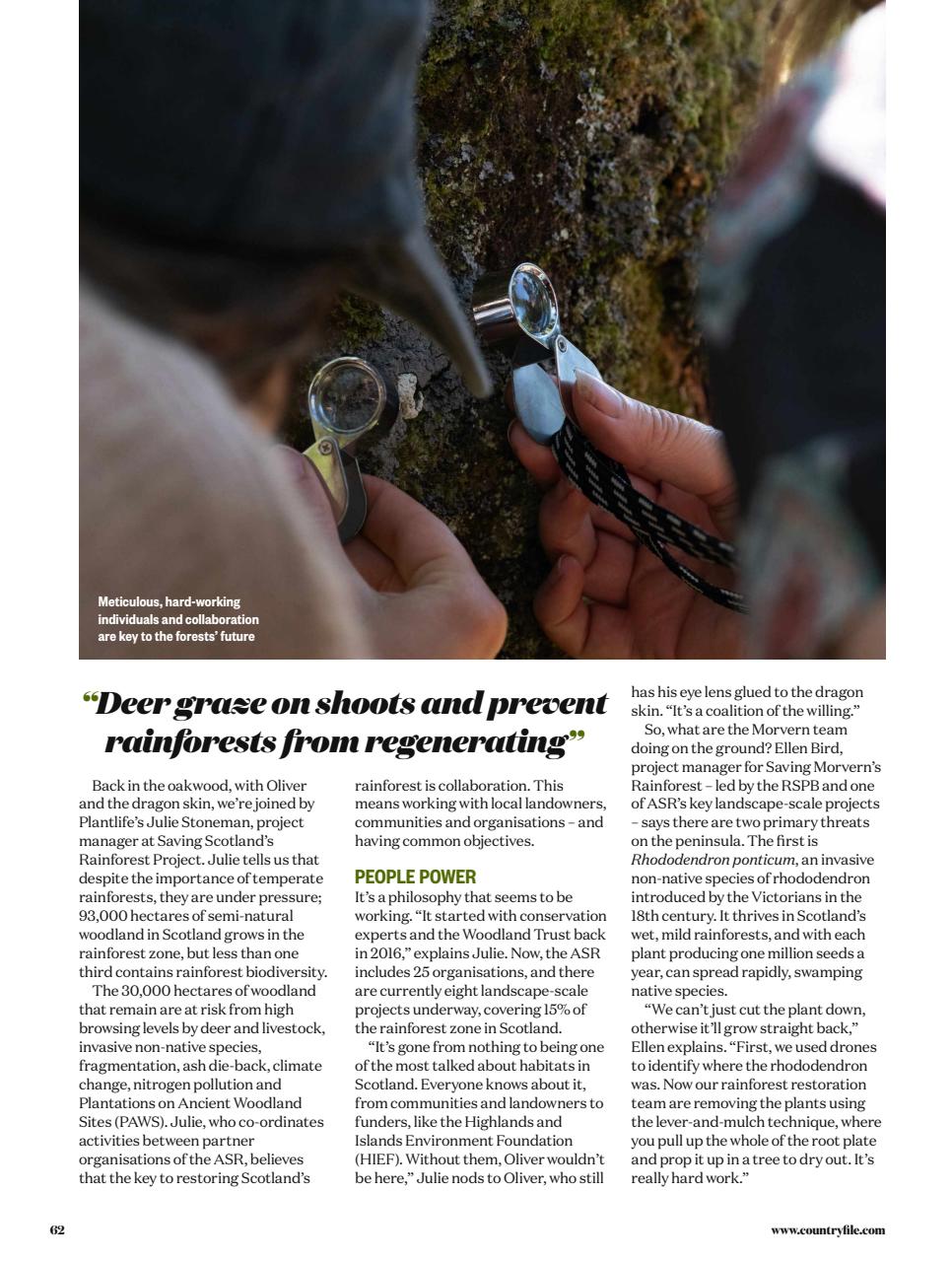 BBC Countryfile Magazine Preview Pages