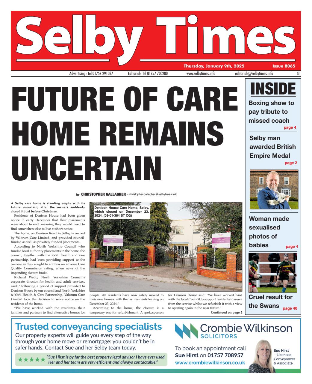 Selby Times Preview Pages