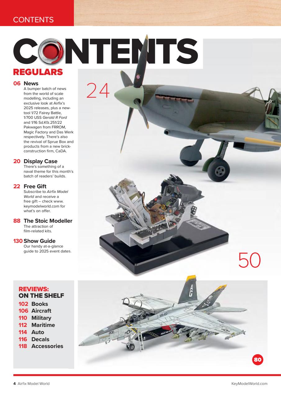 Airfix Model World Preview Pages
